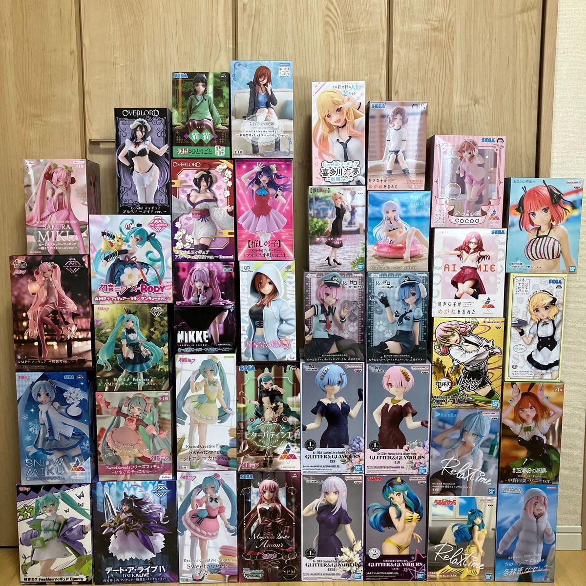 最新　新作　プライズフィギュア　まとめ売り　10個セット　美少女　② アルベド グラマラスボディ＆メイド衣装、舌を出した表情が魅惑的
