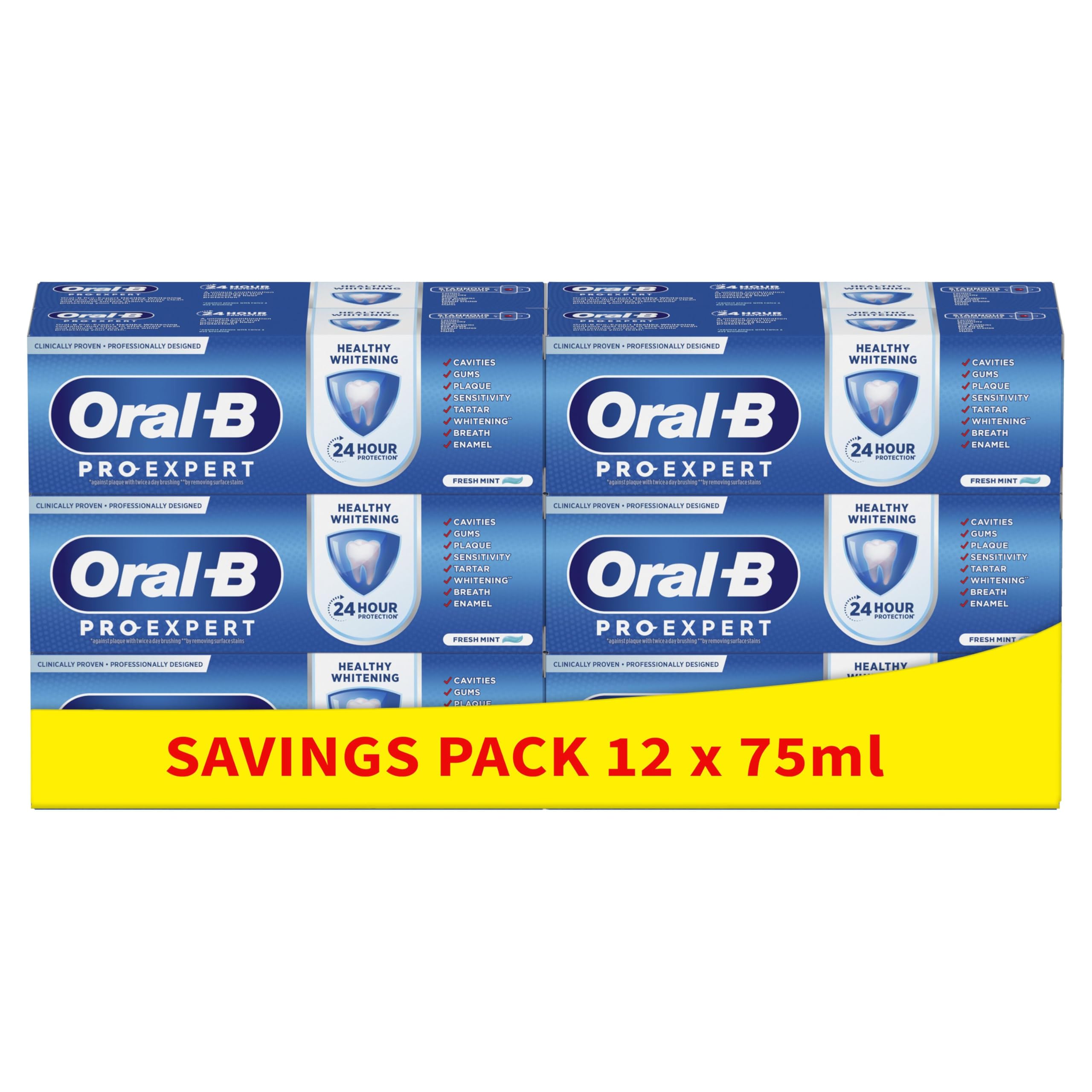 Pro-Expert Healthy Whitening Toothpaste 900 ml (75 ml x 12)