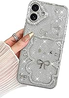 Vista 13 de BITOBE Diseñada para iPhone 16 Pro Max, Bonita Funda de Mariposa 3D Delgada con Chapado Brillante Reluciente de Lujo para Mujeres y Niñas Protectora
