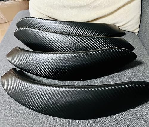 Miniatura 4 de Rollo de vinilo adhesivo Moyishi de fibra de carbono 3D, 24 x 60 pulgadas