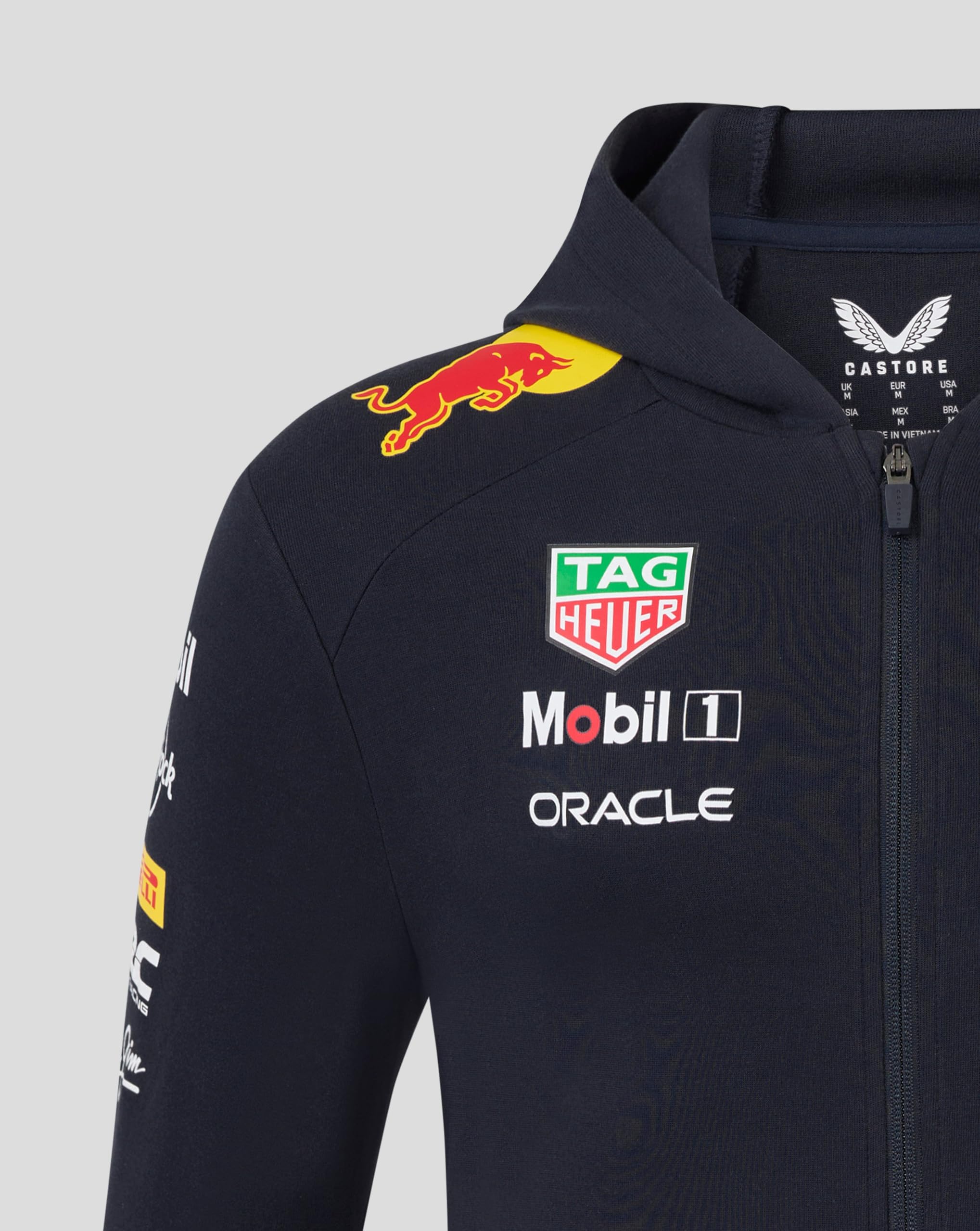 Castore Red Bull Racing F1 2025 Team Sweat à capuche zippé