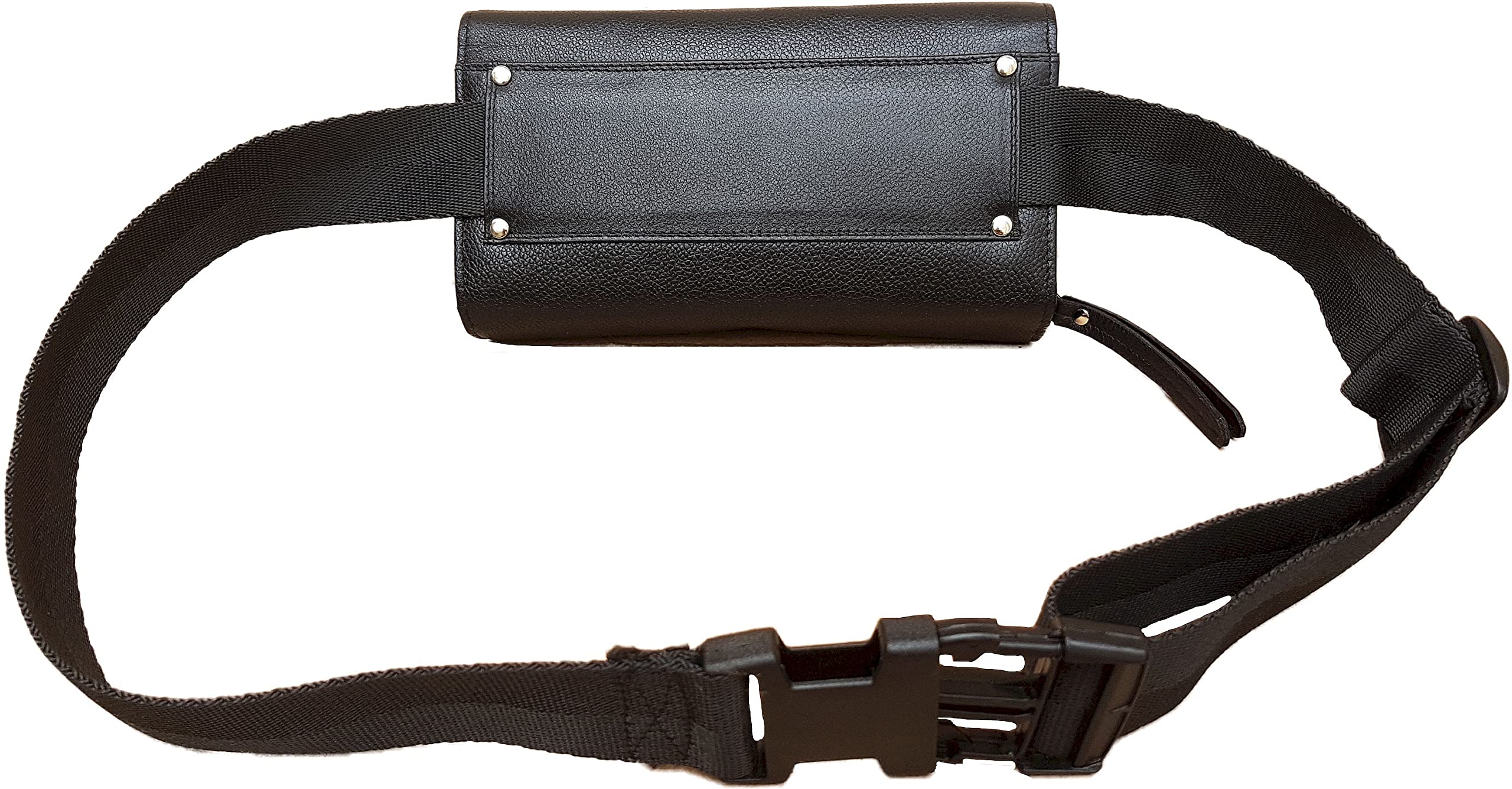 Sacoche Banane Monnayeur en Véritable Cuir de Bovin 8 Pièces Transparent Euro