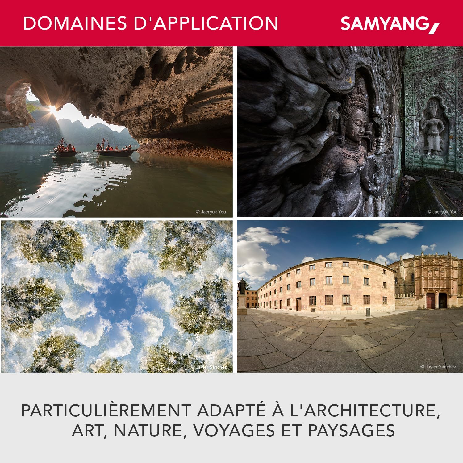 Samyang 8 mm / F 3,5 ASPH IF CS2 Objectifs
