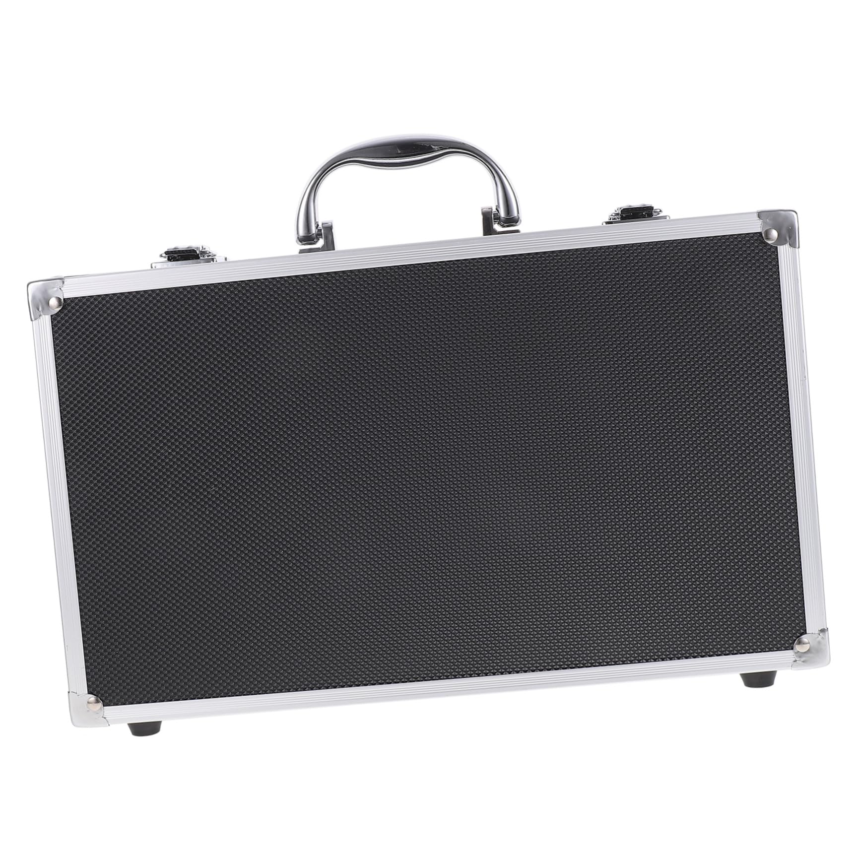 Sosoport Microphone Storage Organizer Box Sturdy Case for Handheld Microphones Practical Audio Equipment Holder Safe and Easy Storage for Ktv and Events