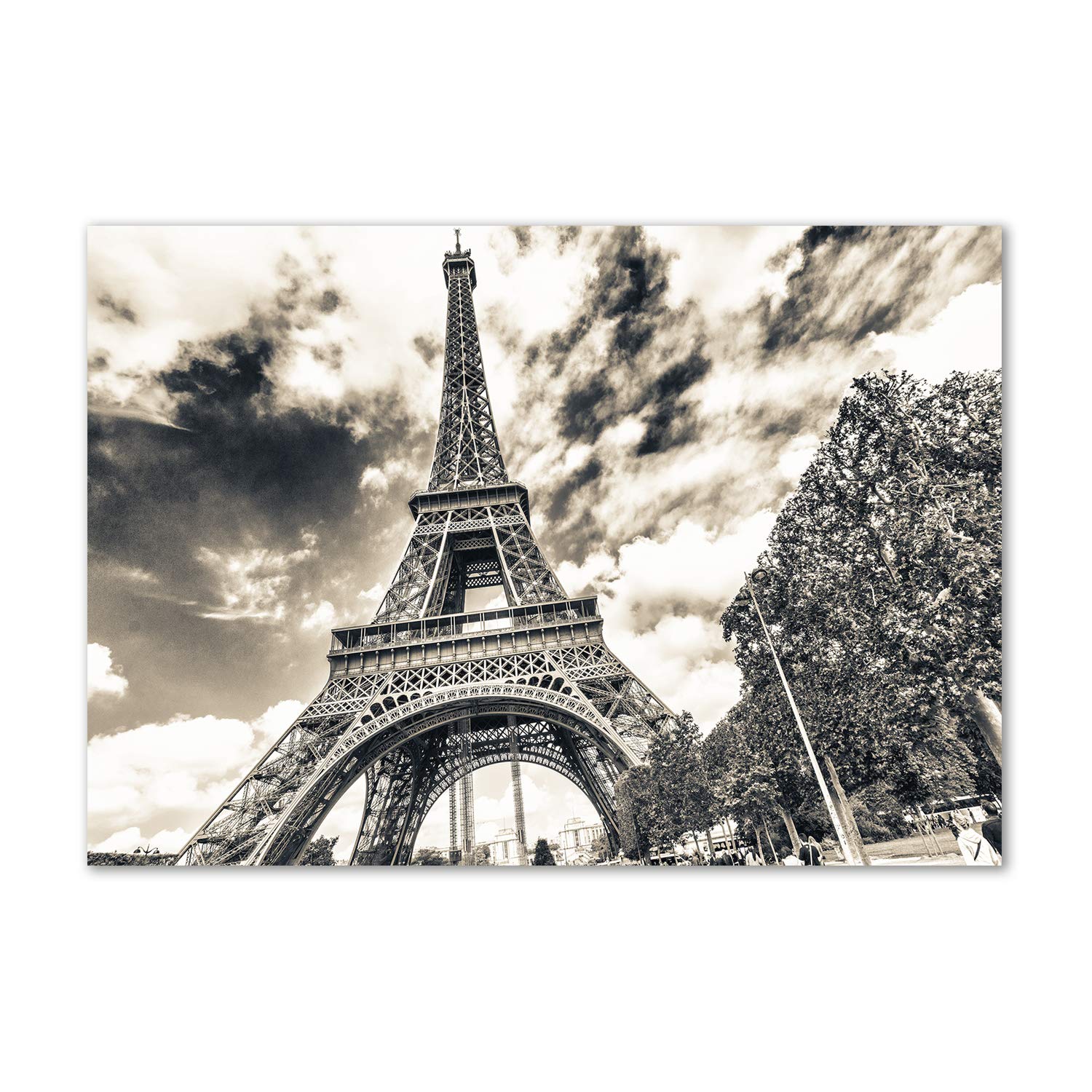Tableau plexiglas Tour Eiffel Paris décoration murale acrylique Tulup