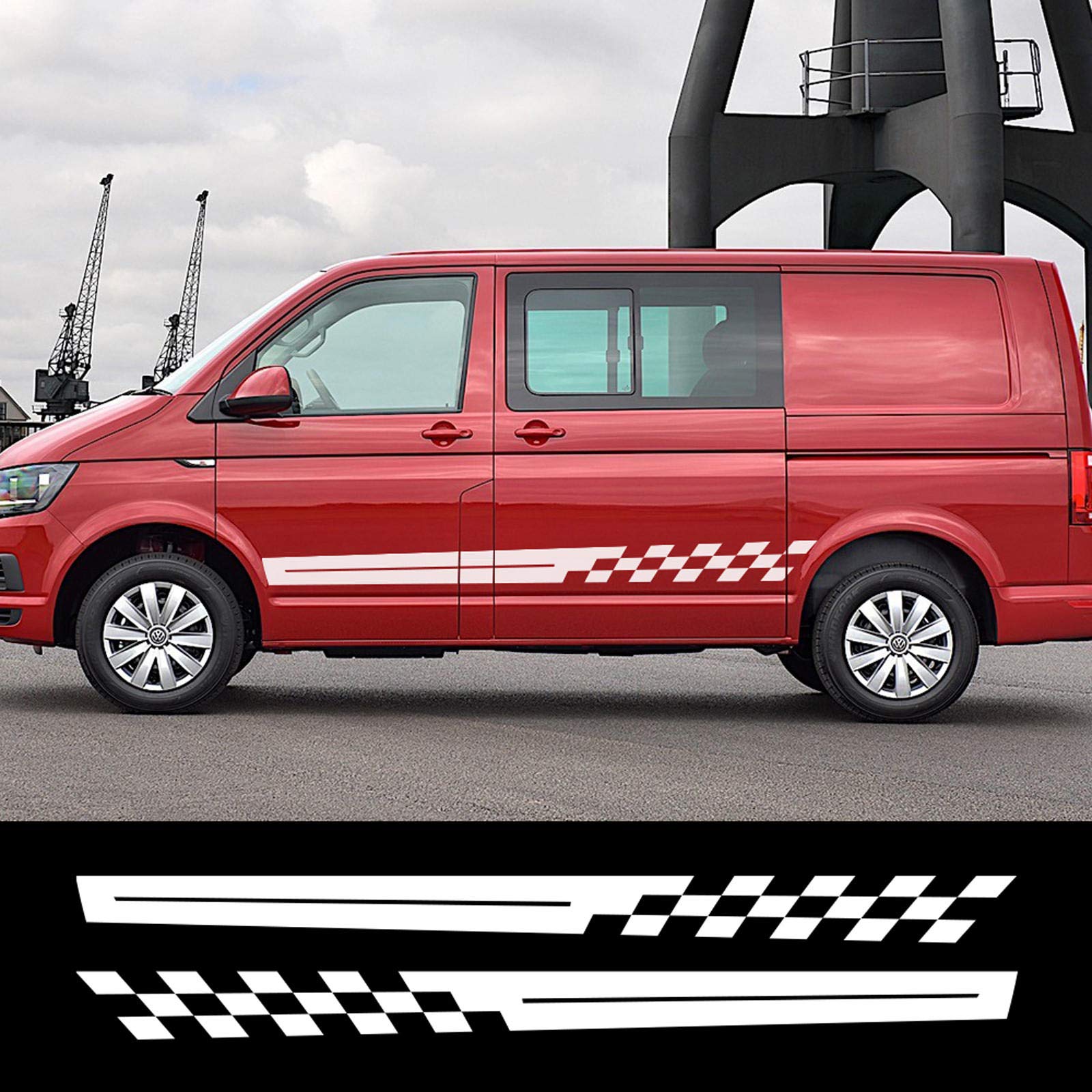 Naklejki boczne samochodu, dla Mercedes Sprinter Benz Vito V klasa Berlingo Fiat Ducato Renault Auto naklejki do tuningu samochodów