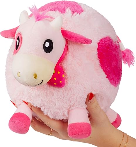 Squishable / Mini vaca fresa 7" felpa