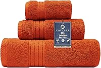 Vista 26 de COZYART - Juego de 6 toallas de baño de algodón turco, color verde salvia, gruesas suaves absorbentes duraderas, 19.17 oz/yd², incluye 2 toallas