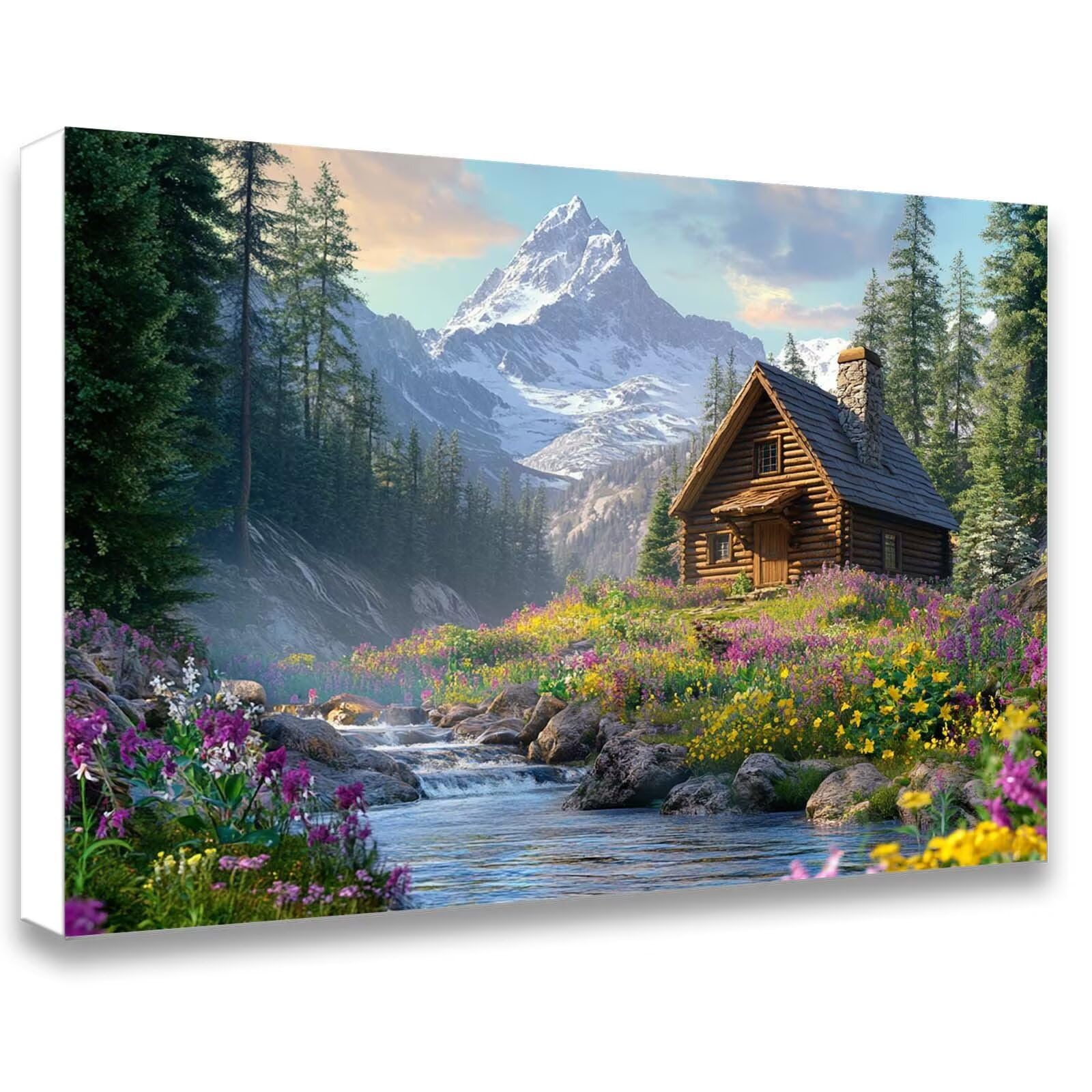 Peinture Numero Adulte paysage, Activité Manuelle Adulte 90x120cm j0-709