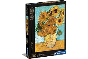 Clementoni Museum Collection - Van Gogh's Sunflowers 1000 Piece Jigsaw Puzzle