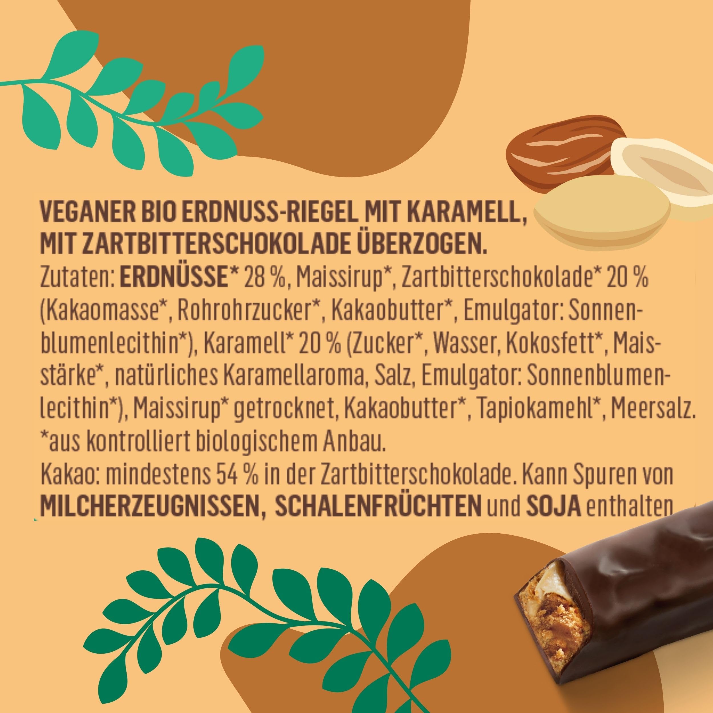 THE VEGAN COW - Schokoriegel Big Pack Mix 72 Riegel (2880g), 24x Brownie, 24x Erdnuss Salted Caramel und 24x Kokos - vegan, bio, glutenfrei - 100% natürliche Zutaten