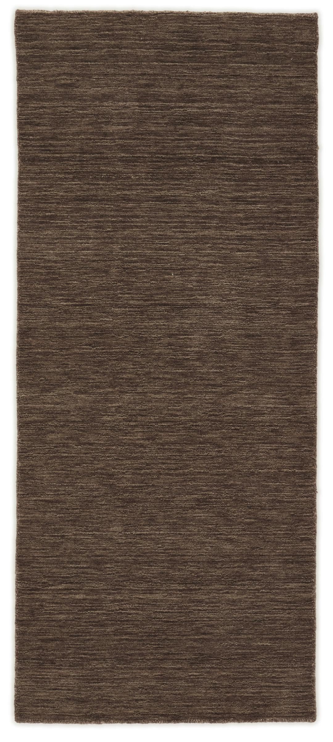 Tapis d'orient Horizon Uni 79x201 tapis de course moderne en laine tapis design
