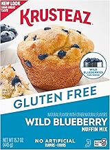 Krusteaz Gluten Free Blueberry Muffin Mix, 15.7-Ounce Box