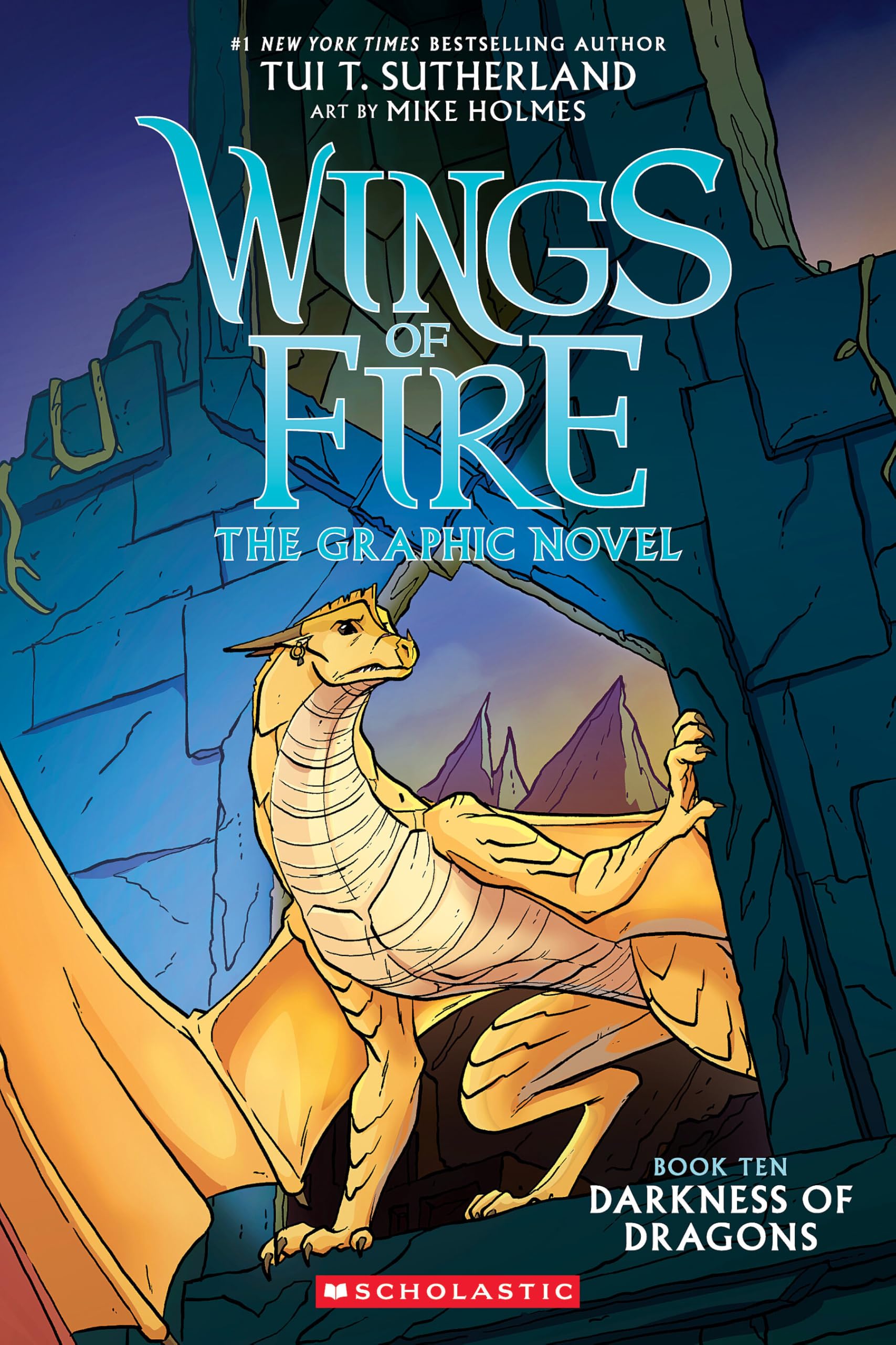 Darkness of Dragons (Wings of Fire Graphic Novel #10): Volume 10