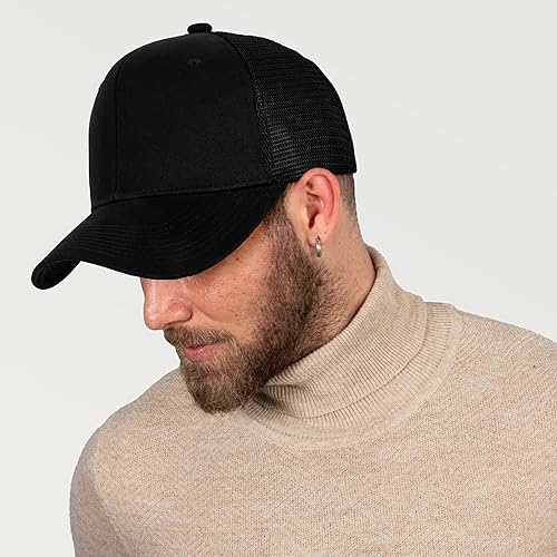Miniatura 10 de Gorra de béisbol para hombre y mujer de algodón liso ajustable de sarga lavada de perfil bajo A1008 de Edoneery