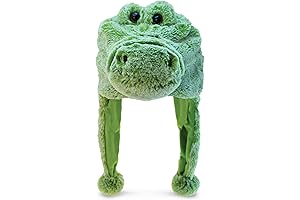 Adorable Puzzled Brown Moose Plush Hat: A Cozy Winter Essential