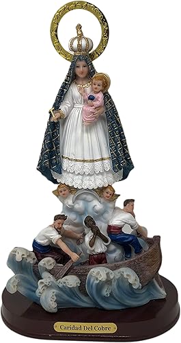 Estatua Nuestra Señora de la Caridad Figura Religiosa 12'' -19890-