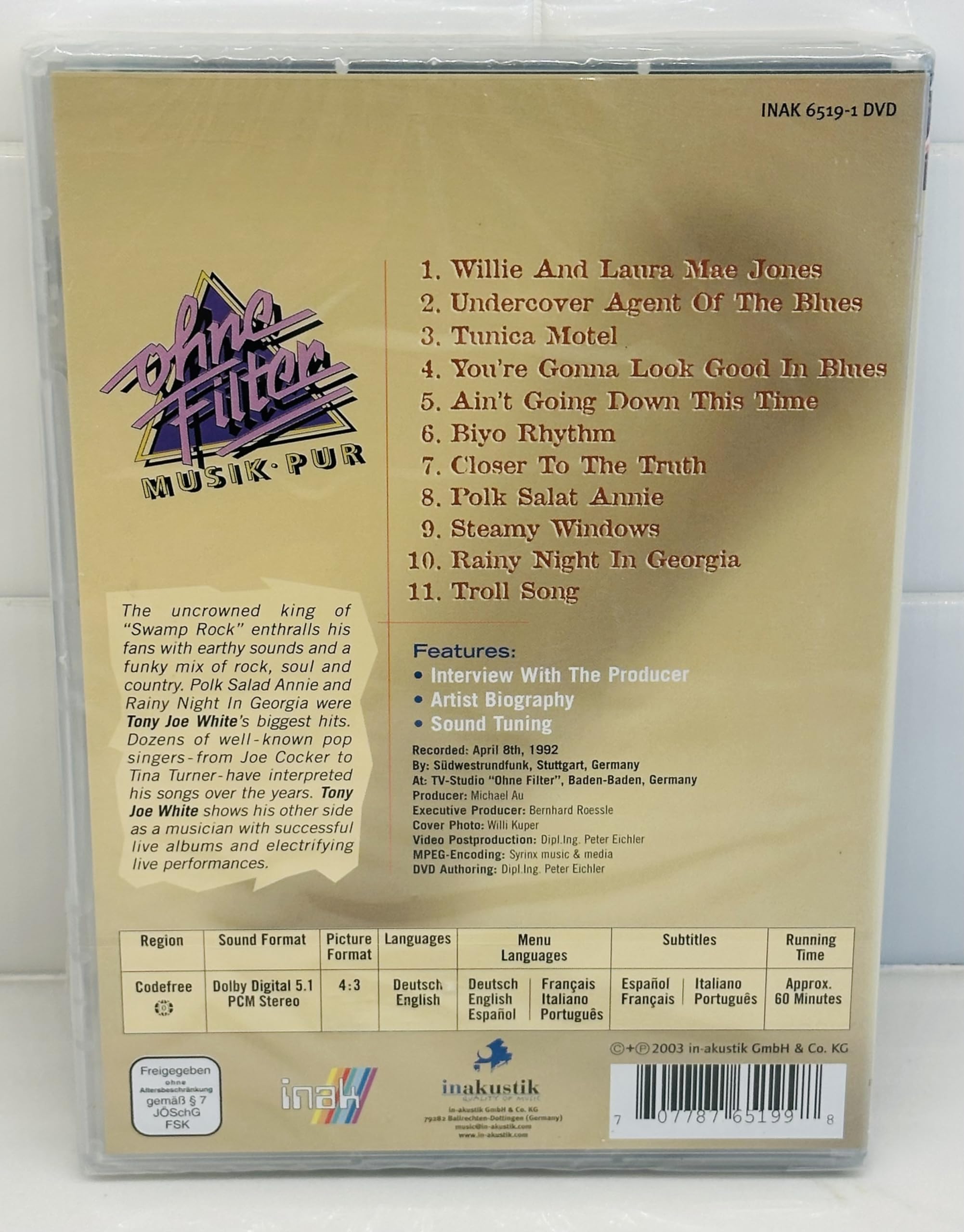 In Concert: Ohne Filter [Edizione: Regno Unito]