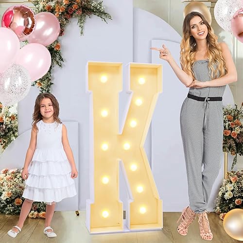 Miniatura 13 de Marquee de 4 pies para letras A, letras iluminadas "Marry Me", letras grandes iluminadas, marquesina grande multifuncional para letras de 4 pies de