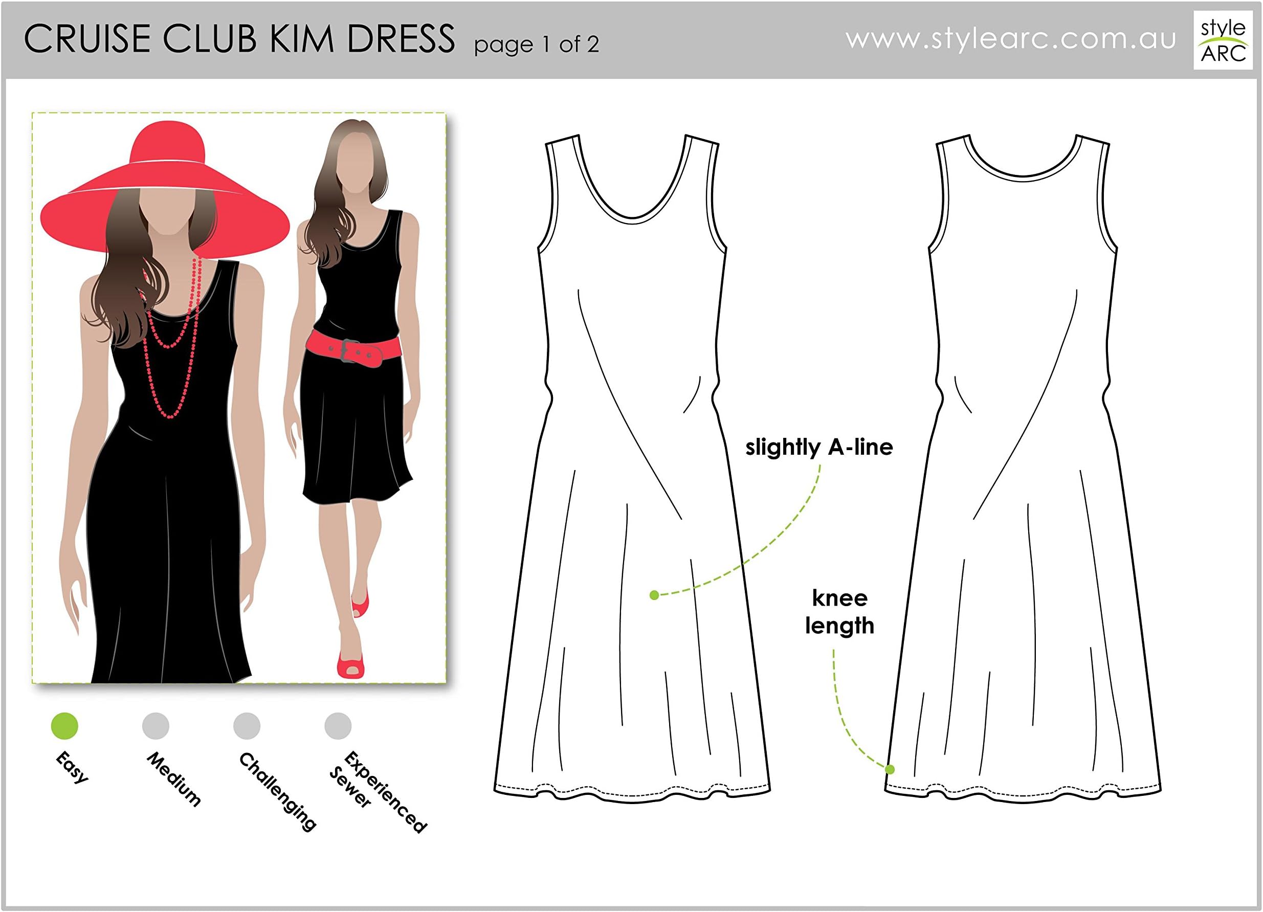 ARC Style Sewing Pattern Ziggi Jacket (Sizes 1830) Click for Other