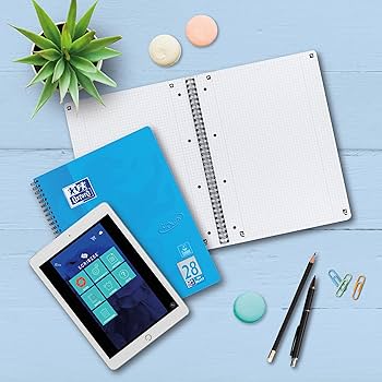 Amazon.co.jp: Oxford Touch ノートパッド A4 四角 マージン付き