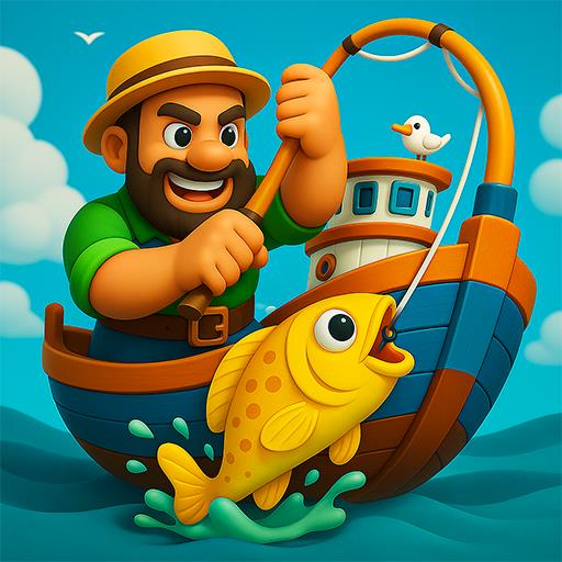 Fish Tycoon Hooked Master: Feeding Frenzy Idle Fishing Simulator Game 2025