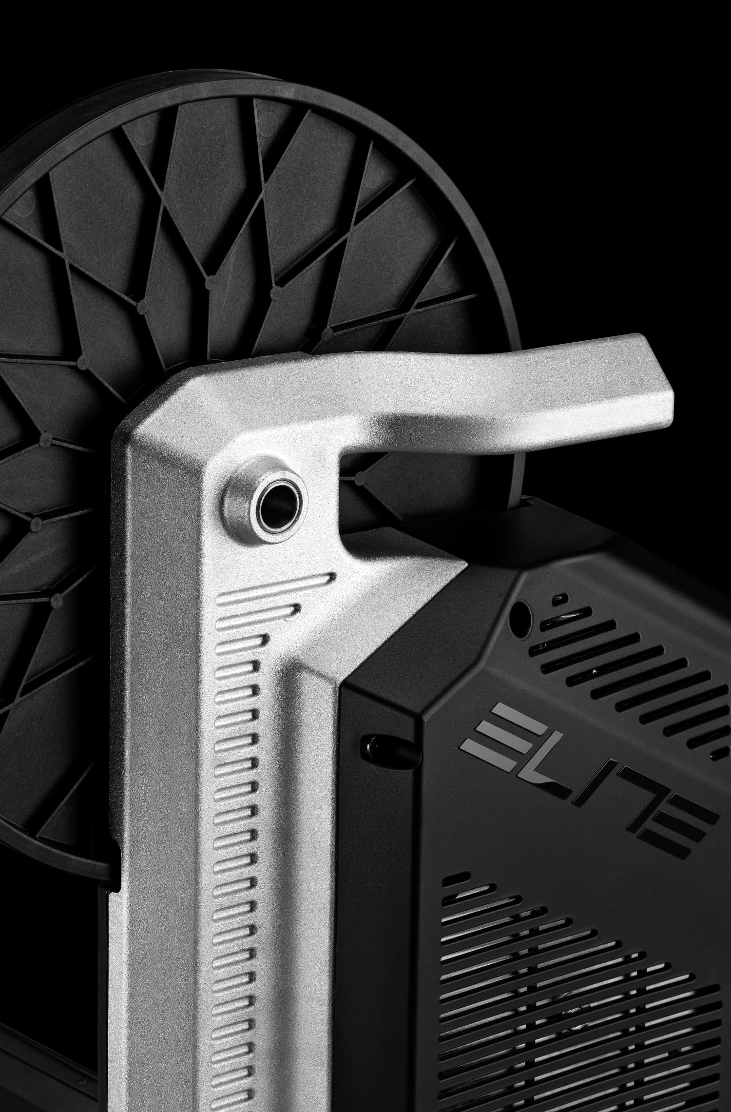 Elite Rivo Smart Trainer à transmission directe – Rouleau de vélo intérieur, précision puissance ±2,5 %, WiFi + Bluetooth, ultra silencieux, compact pliable, compatible Zwift (boîte non incluse)