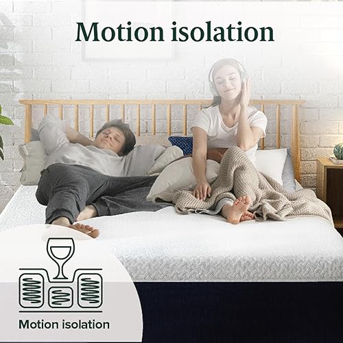 Miniatura 81 de ZINUS Colchón de espuma viscoelástica esencial de enfriamiento individual de 12 pulgadas [NewVersion], sin fibra de vidrio, sensación media, capas