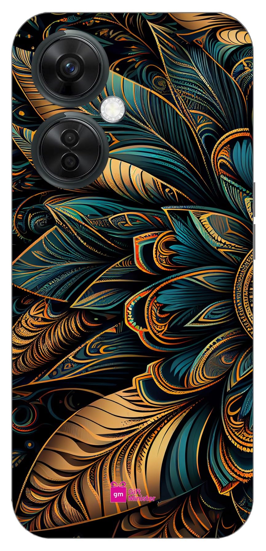 Gift Minister Soft Designer Mobile Case for One Plus Nord Ce3 Lite 5G Back Cover Saddle Brown - Abstract Seamless Pattern India Inspired Lightweight Protective Camera Protection Flexible 1Pcs 1701Y (B0CQH2JXYJ) Amazon Price History, Amazon Price Tracker