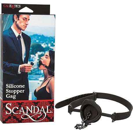 CleanTeam SE-2712-09-3 Scandal Silicone Stopper Gag
