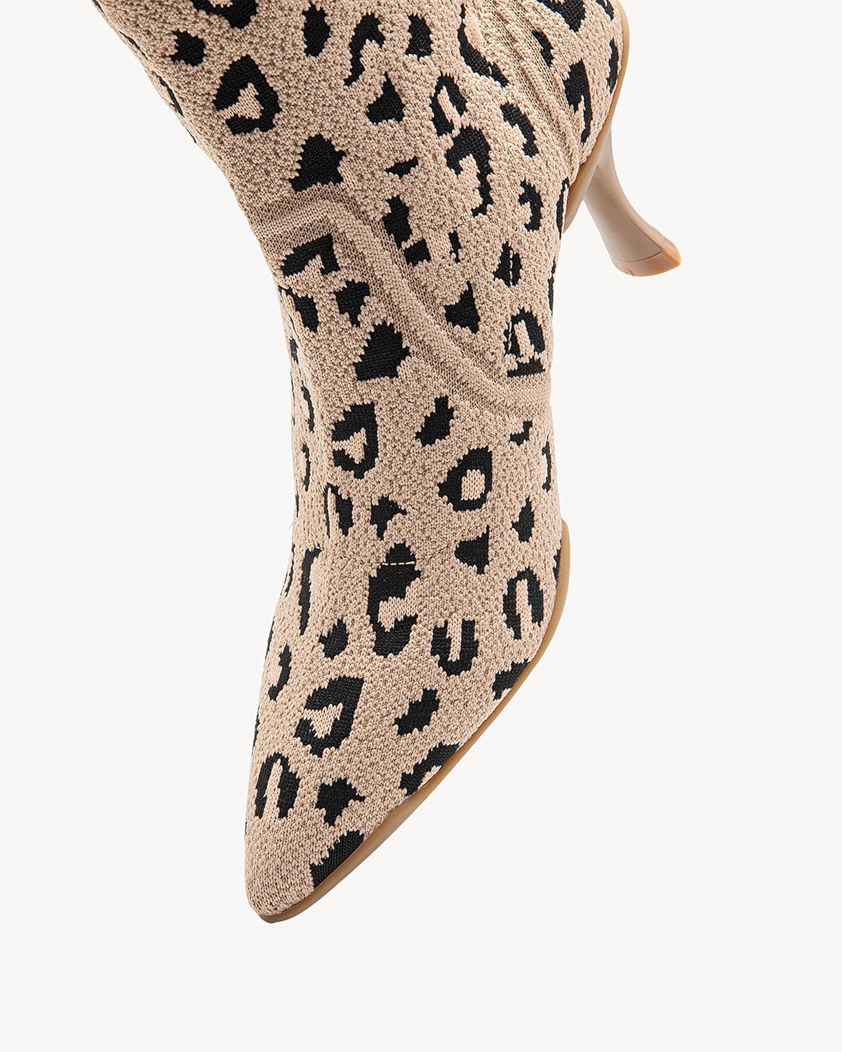 NEWBELLA Boots for Women Knee High 3 in Stiletto Heels Women's Knee-High Boots Pointed Toe Boots - Image 5