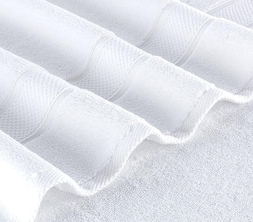 Miniatura 10 de Nova Luxury Linen - Juego de toallas turcas de calidad de hotel para baño (juego de 2 toallas de baño, color gris (Mirage Grey))