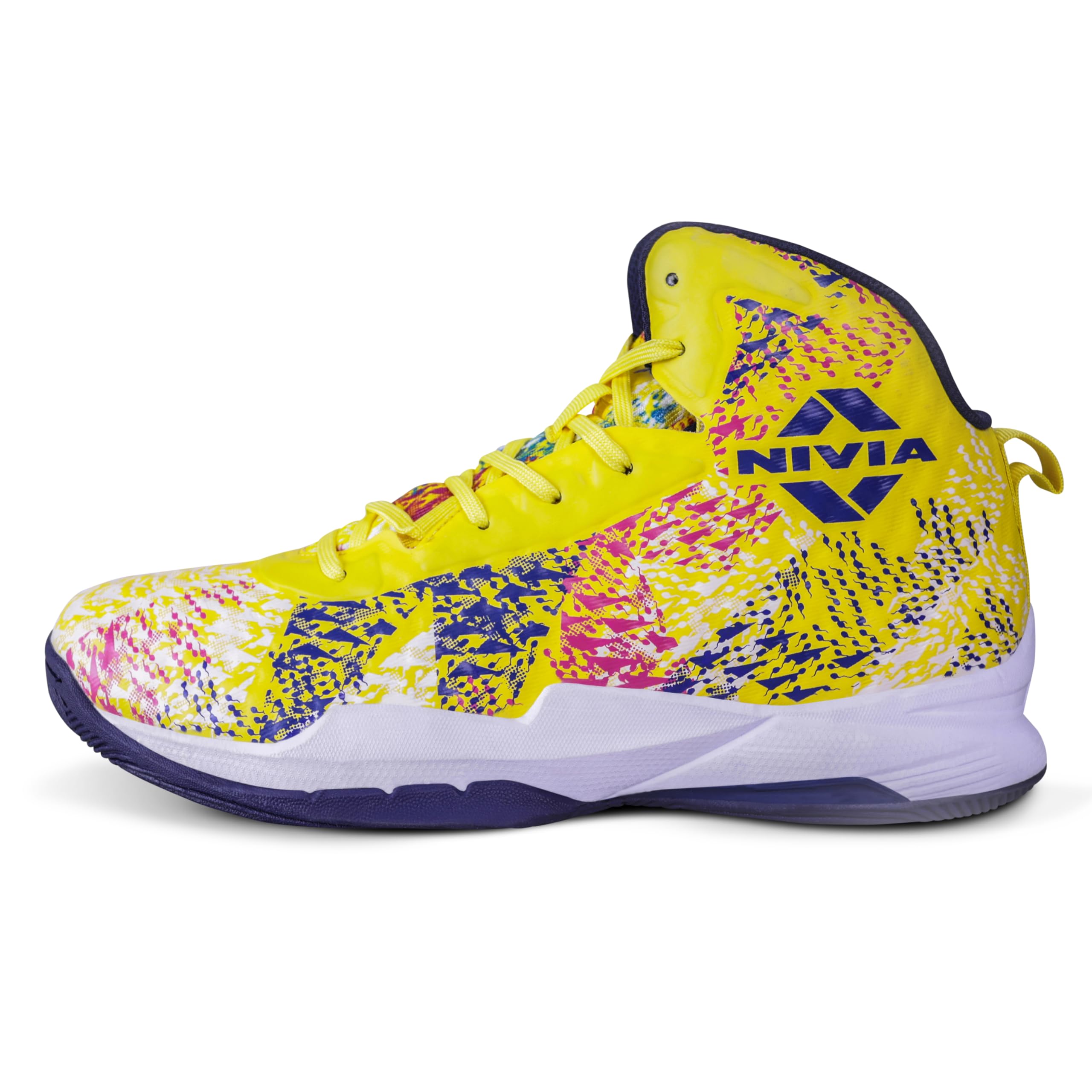 Urban Art Basketball Shoes for Men, Shoes for Basketball, Basketball Shoes for Boys, Basketball Shoes for Indoor and Outdoor Court, Rubber Sole Basketball Shoes