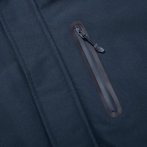 Miniatura 7 de CAMEL CROWN Chaquetas de esquí impermeables para hombre, abrigo de nieve de invierno cálido con capucha desmontable, chaqueta de lluvia resistente