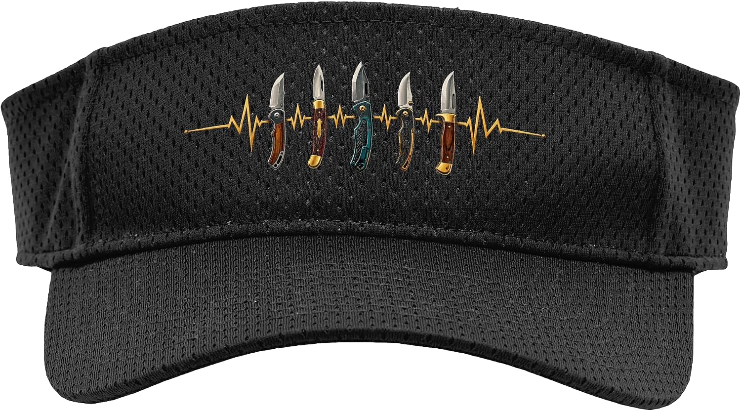 Knife Collection Pocket Knife Blade Collector Sport Sun Visor