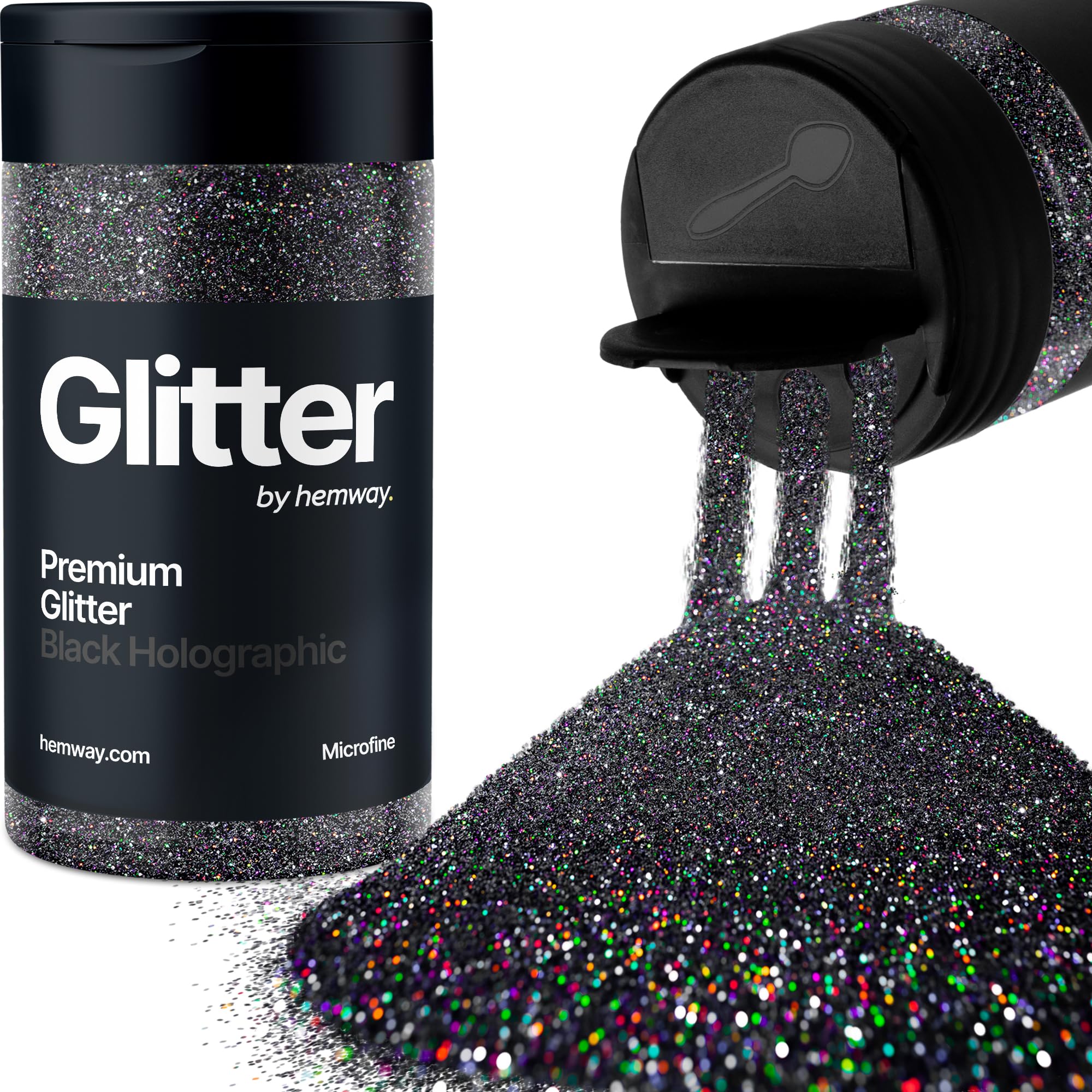 Champagne Gold Glitter Shaker, 130g Ultrafine Glitter, Crafts 1/128" Metallic Flake Champagne Gold Sequins, Resin & Epoxy Crafts, Decorating, Halloween, Christmas Nail, Face, Hemway — view 176