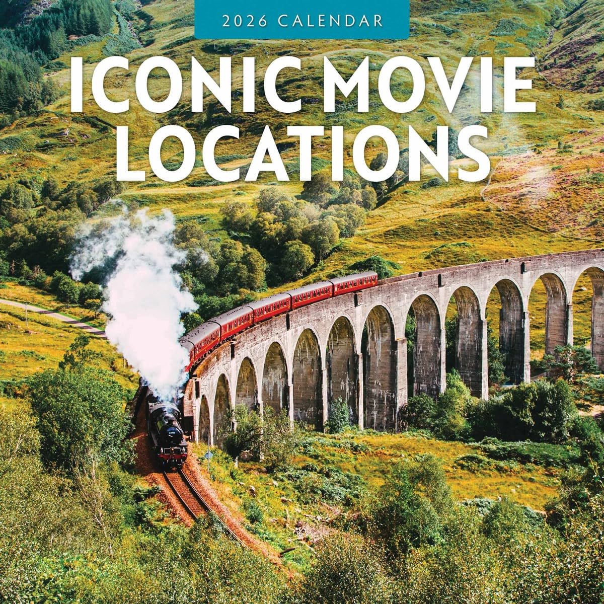 Iconic Movie Locations Calendar 2026