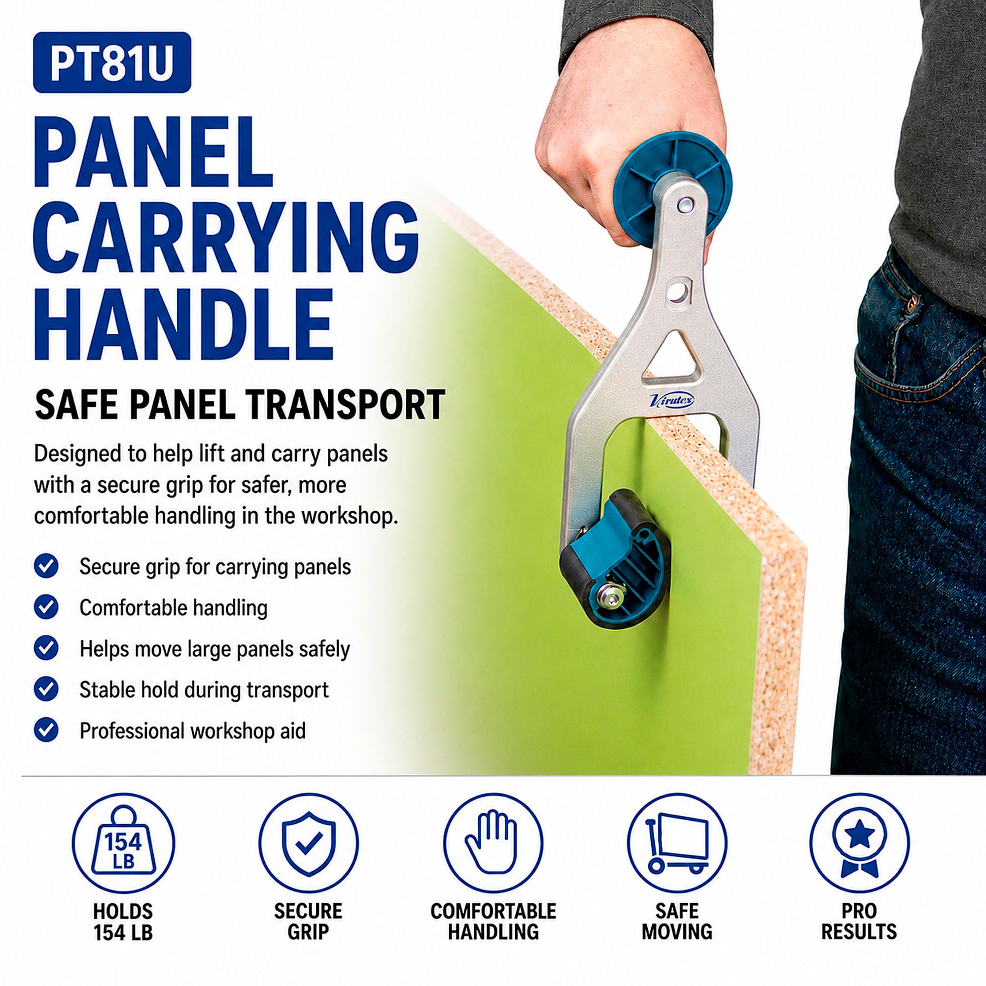 Virutex PT81U Transport Handle