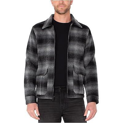 Пальто Liverpool Los Angeles Long Sleeve Plaid Zip Jacket