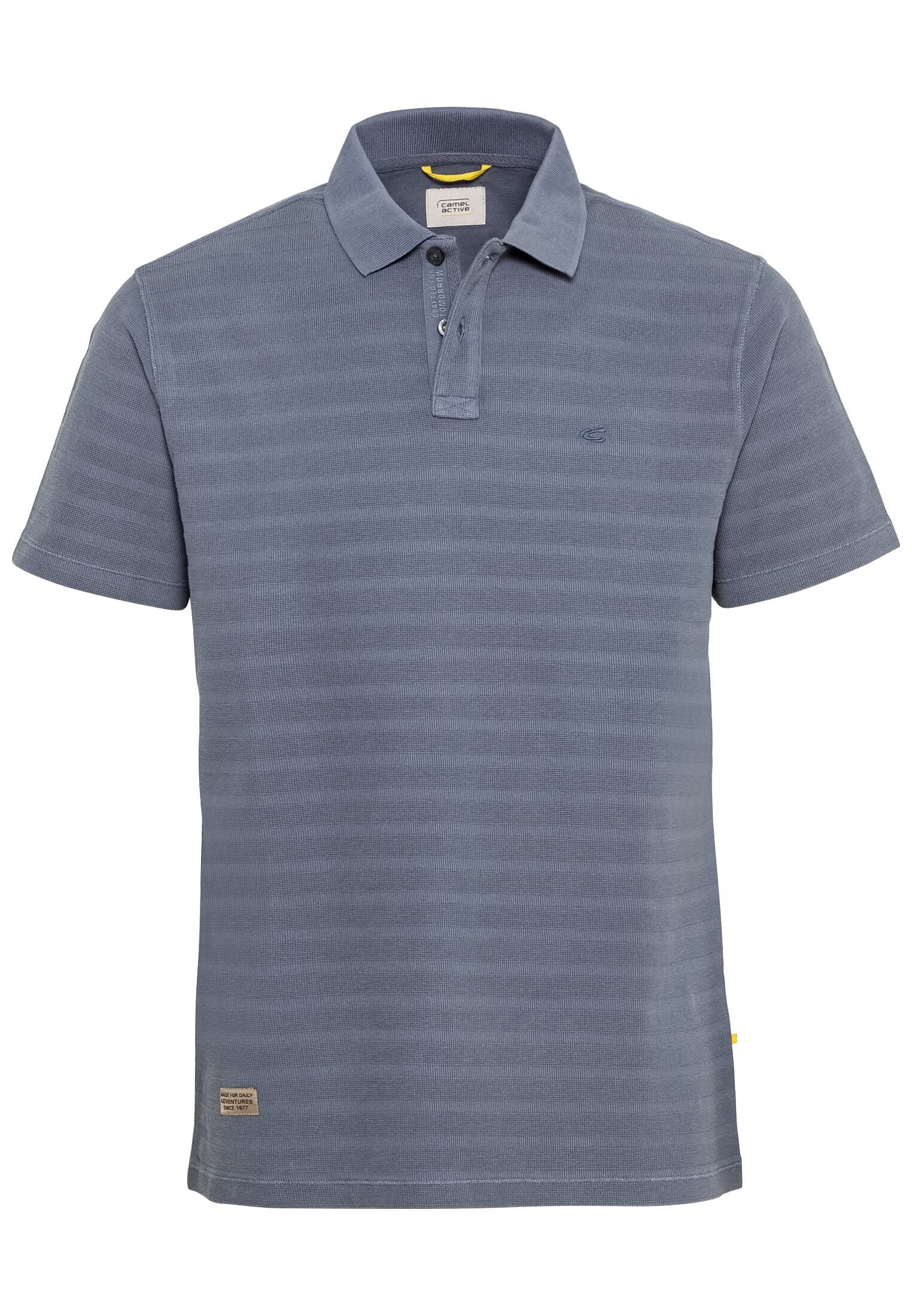 camel active Men's Polo Shirt, Blue, XL