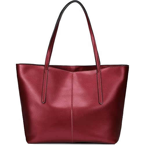 Covelin Women's Handbag Genuine Leather Tote Shoulder Bags Soft Hot