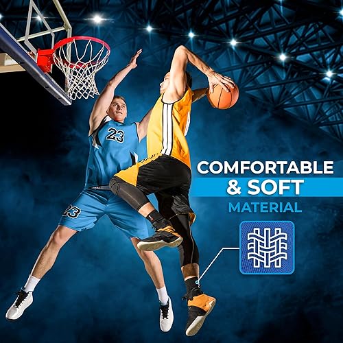 Miniatura 7 de WYOX Muay Thai - Tobilleras de apoyo para hombres y mujeres, soporte de tobillo para kickboxing, gimnasio, soporte de tobillo (par)