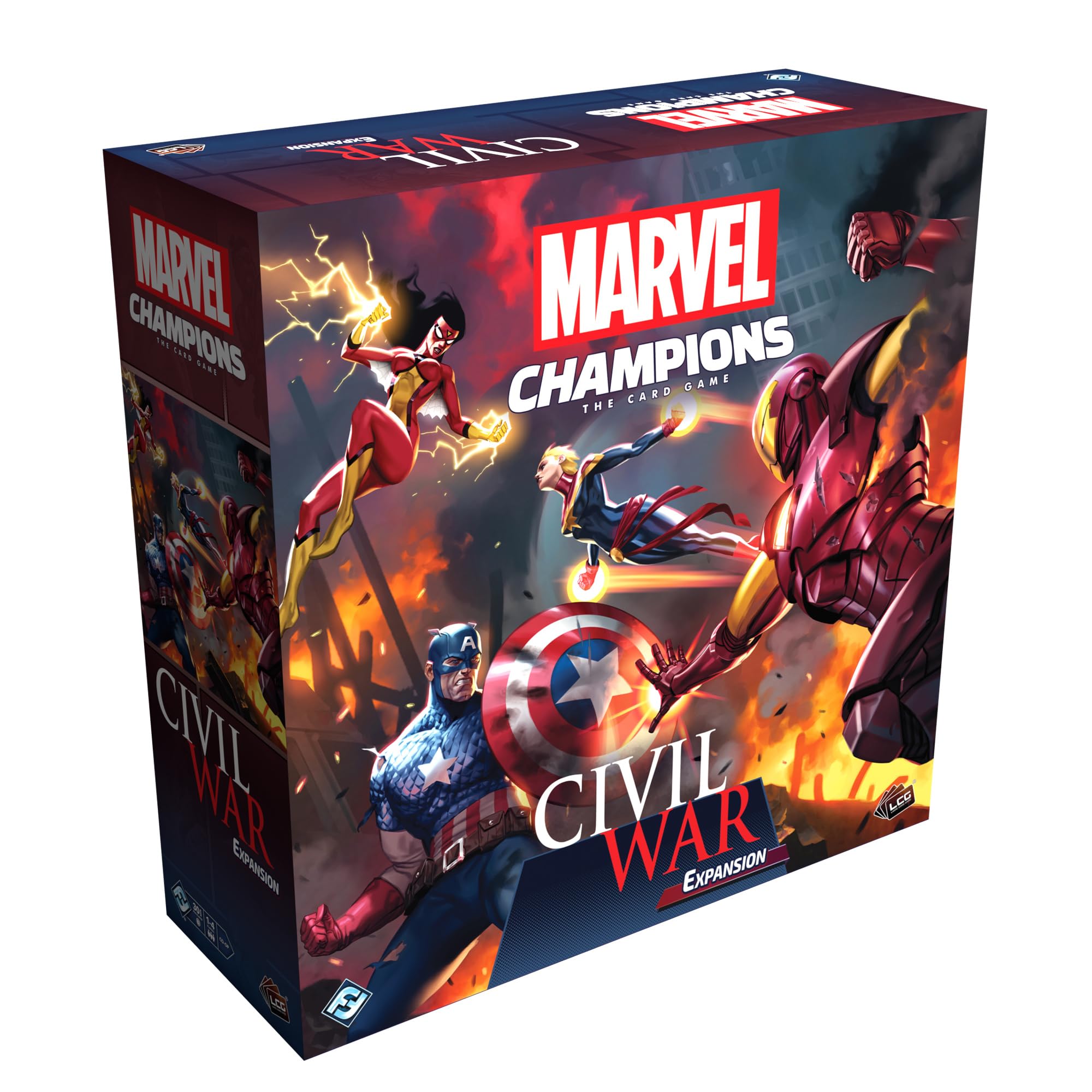Amazon.com: Asmodee Marvel Champions The Card Game Civil War