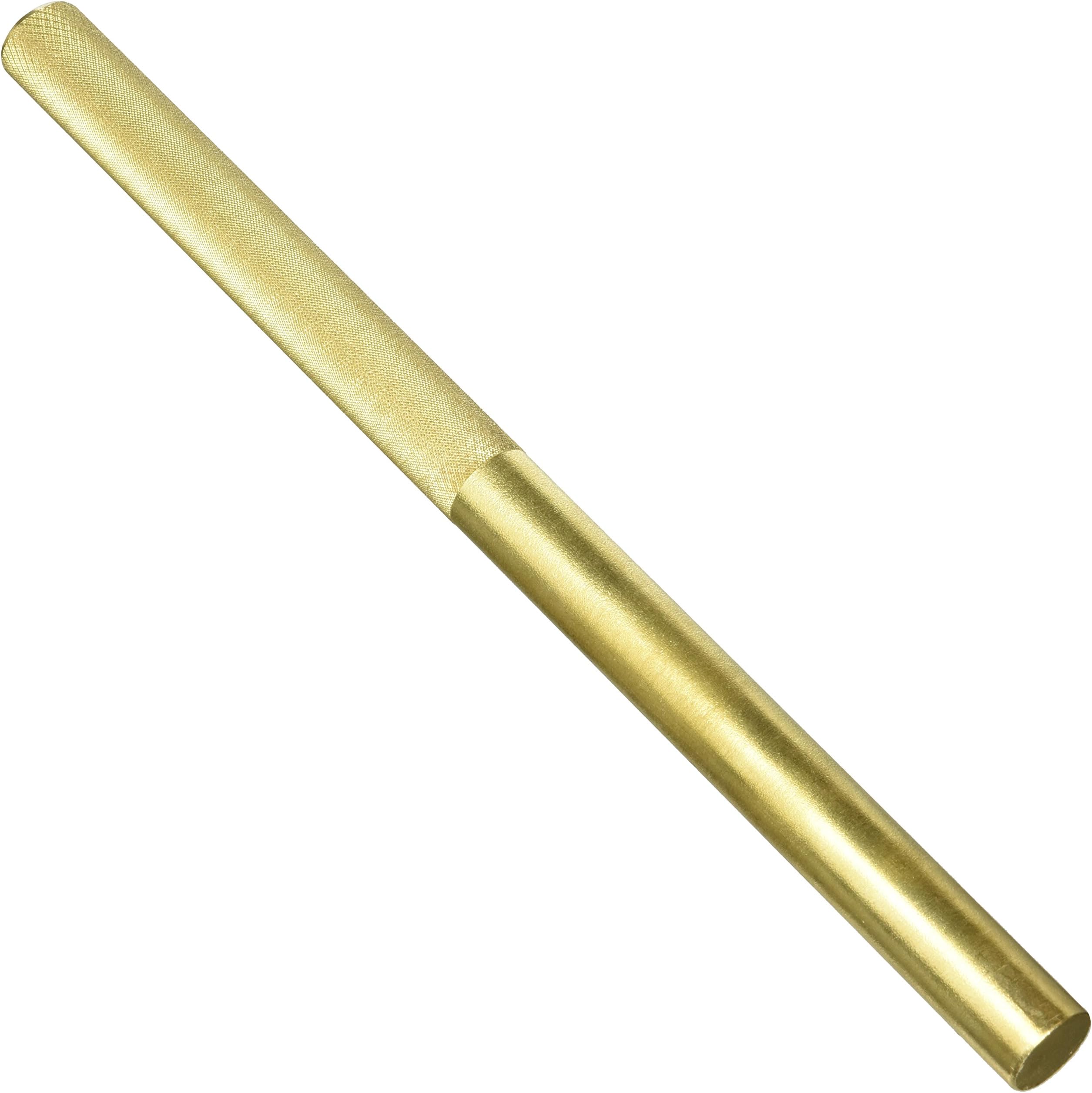 American Hammer AM1BRPRD Solid Bar Hand Drift for Large Non Sparking pin and Shaft Driving, Brass, Small