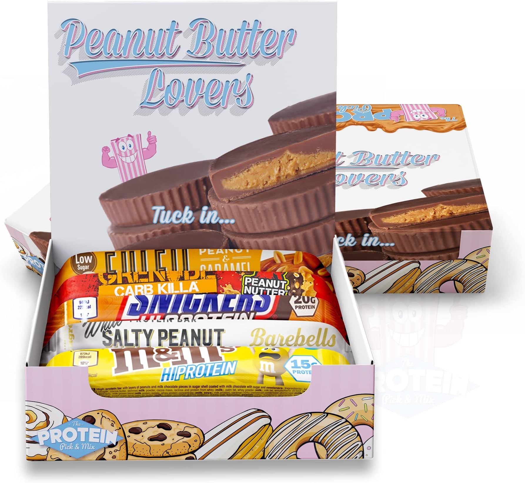 The 'Peanut Butters Lovers' Protein Snack Selection Box