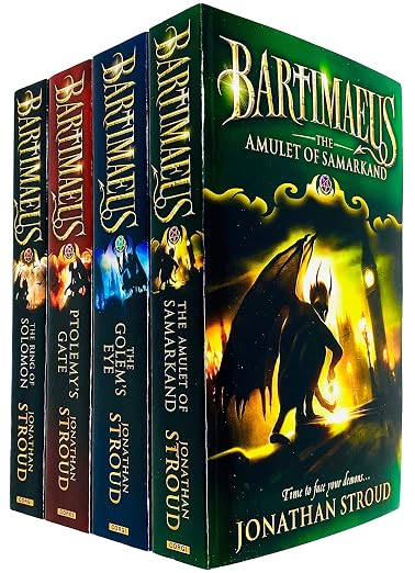 The Bartimaeus Sequence Series 4 Books Collection Set by Jonathan