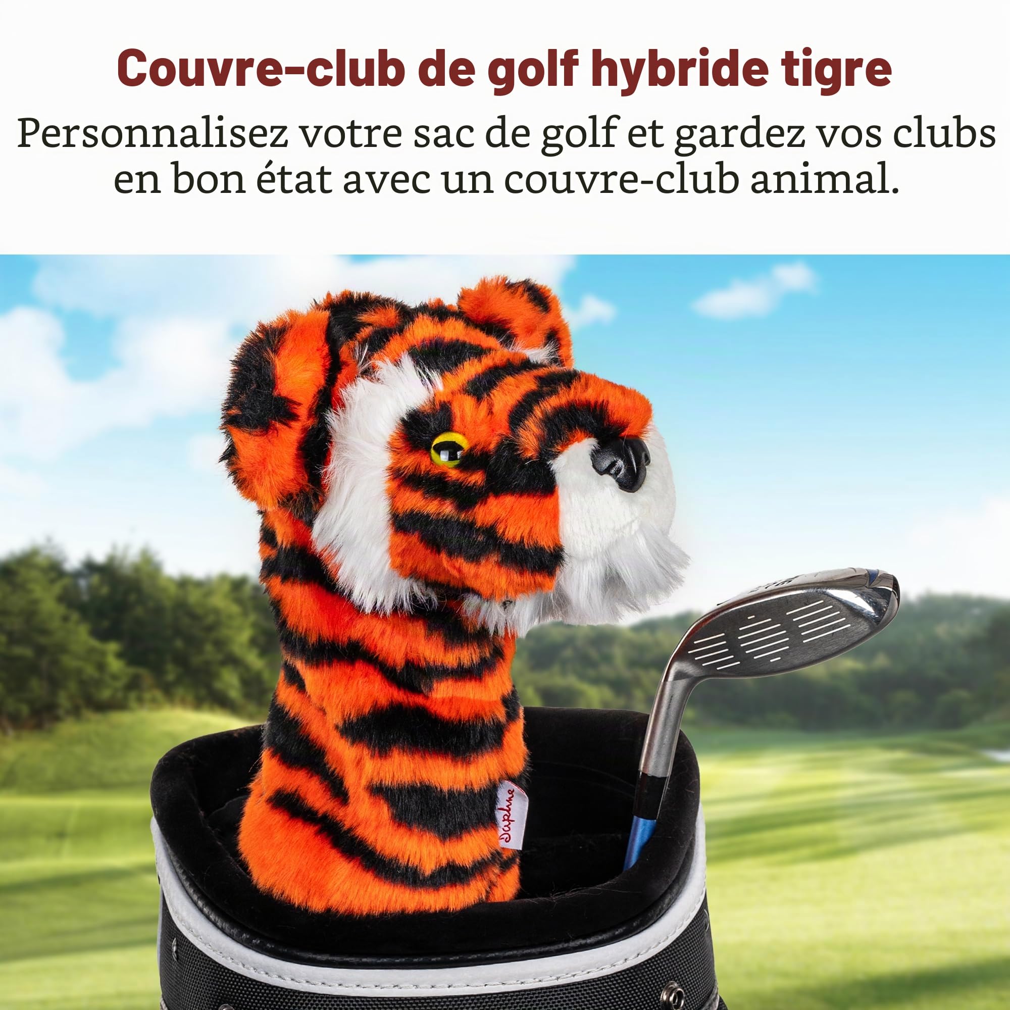 Daphne's Couvre-club hybride fantaisie Tigre