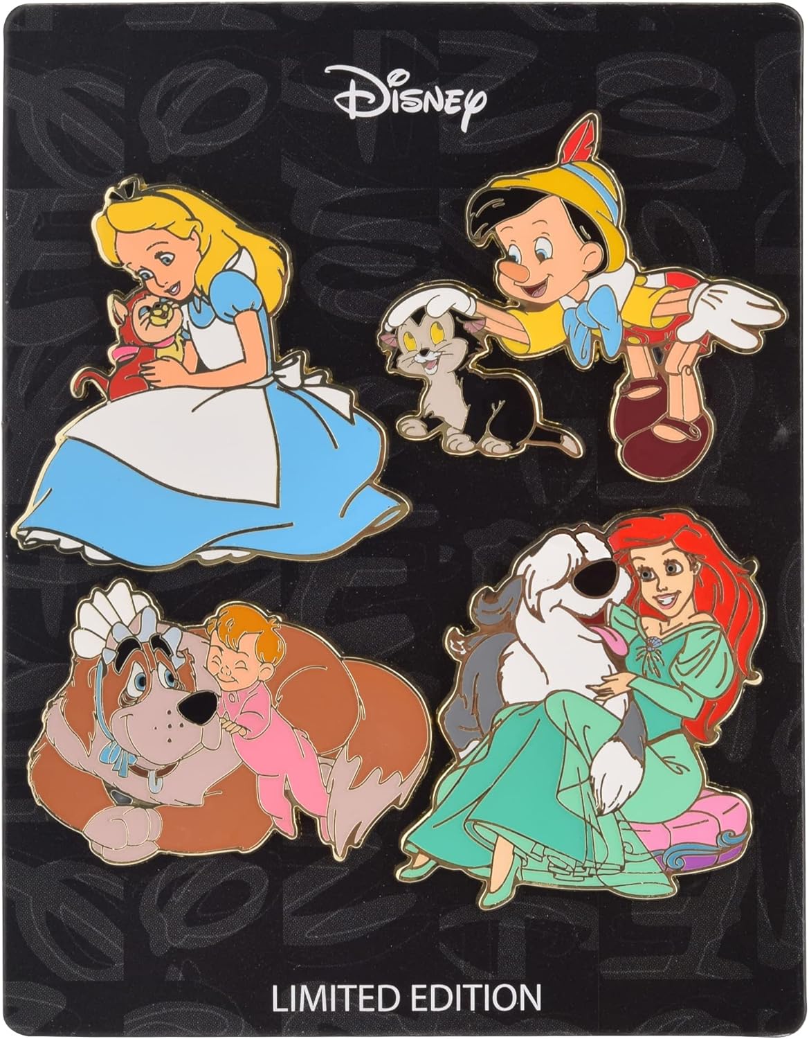 Miniatura 8 de Disney Frozen Pets Enamel Pin Set Pack of 4 Pieces Limited Edition Collectors Pins