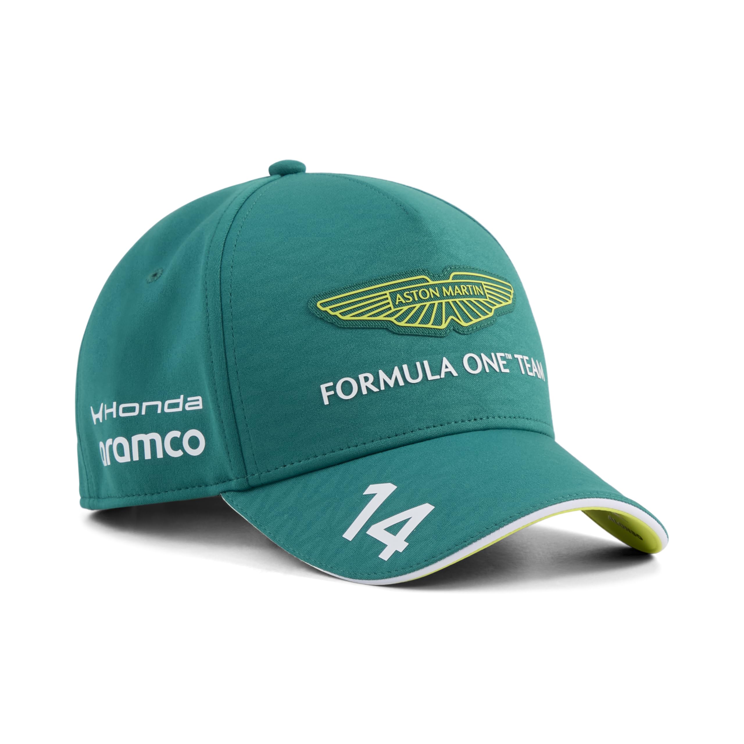 PUMA Aston Martin F1 2026 Gorra del Equipo Infantil Alonso – Verde – Talla única - 1