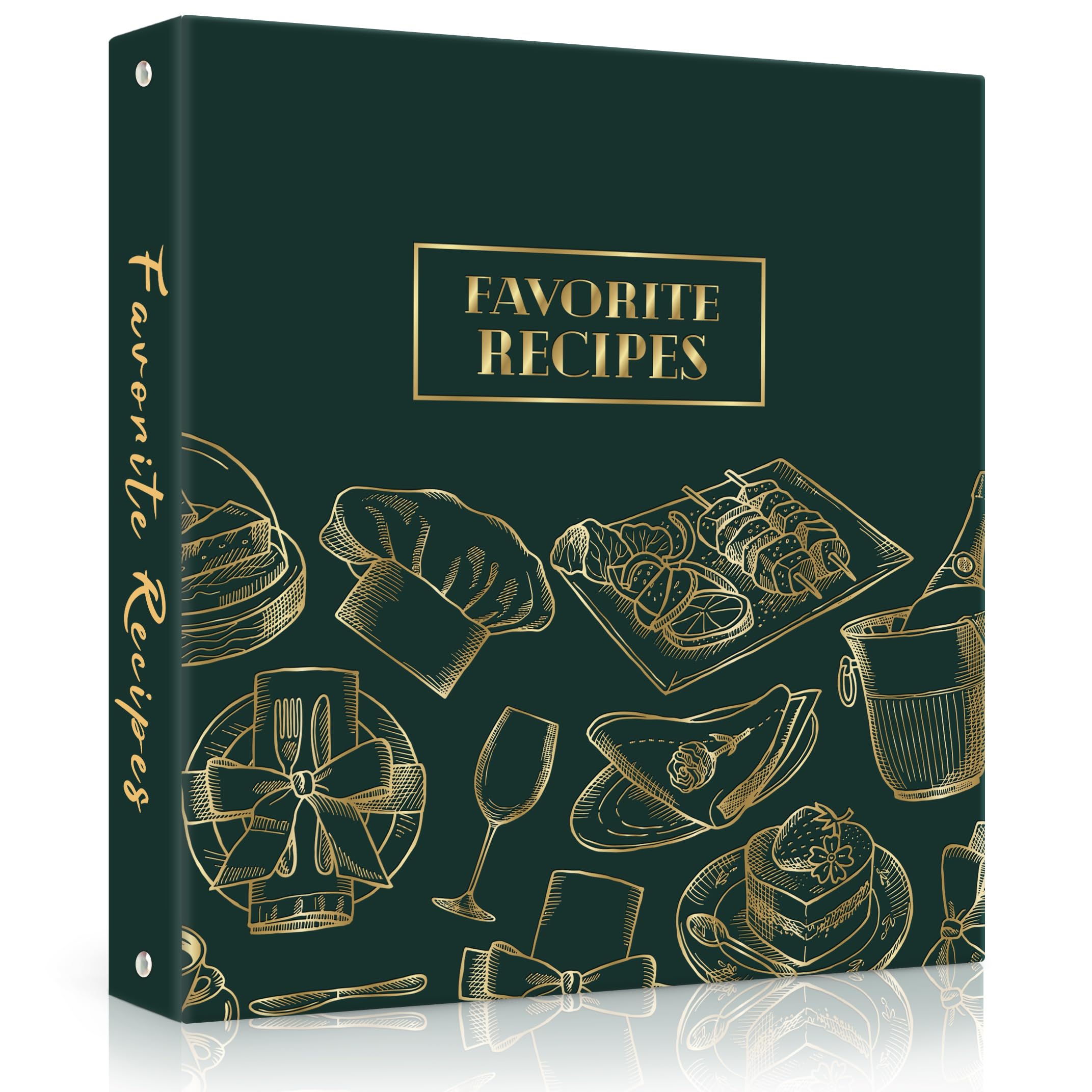Recipe Binder Kit - Organize Family Recipes -9 Recipe Binder Kit - Organize Family Recipes -9